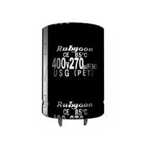 RUBYCON General Purpose Electrolytic Capacitor Snap In 3900 uF Capacitance, 50USG3900MEFCSN25X25