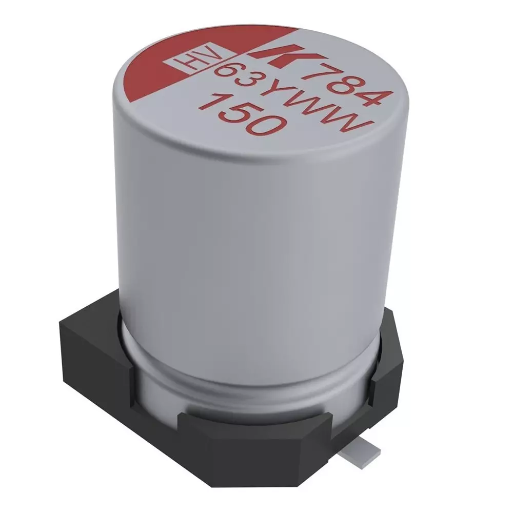 Kemet Aluminum Polymer Capacitor 560 uF Capacitance 35 VDC SMD/SMT Termination, 80-A784MW567M1VLAS13