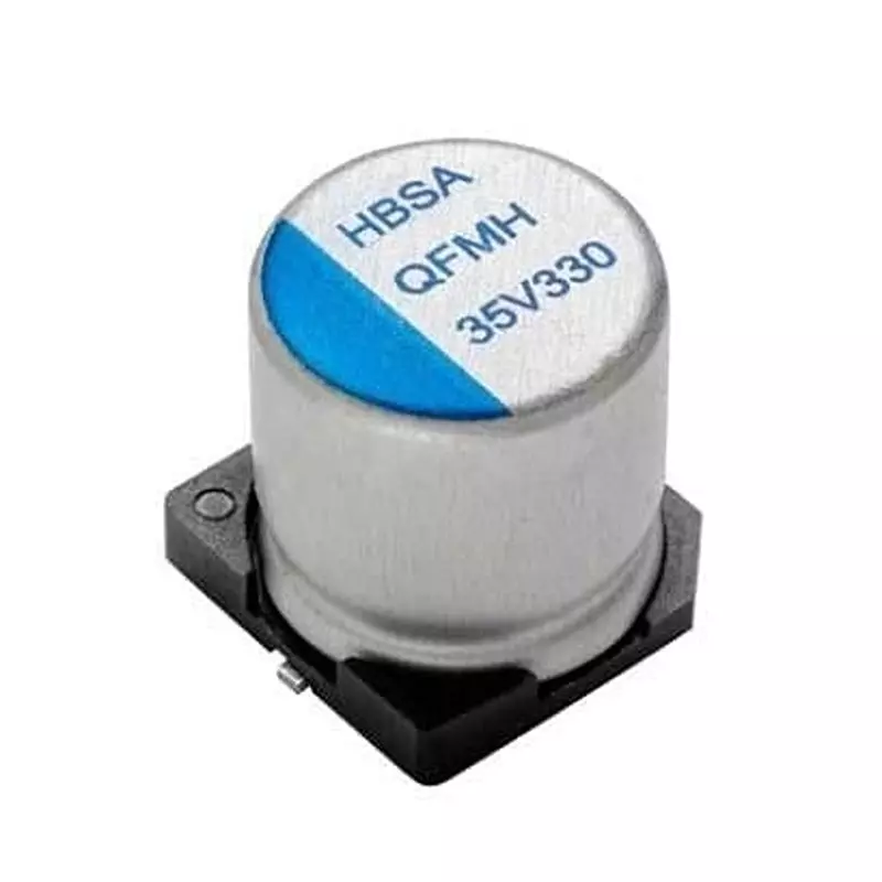 EATON ELECTRONICS Aluminum Hybrid Polymer Capacitor SMD/SMT Termination 150 uF, EHBSA063M1511016T