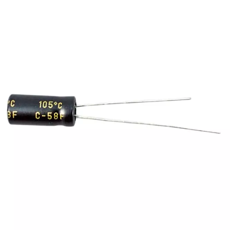 Toshin Kogyo Electrolytic Capacitor 50 V Rated Voltage, 1HUTWE010M0 (Pack of 20)