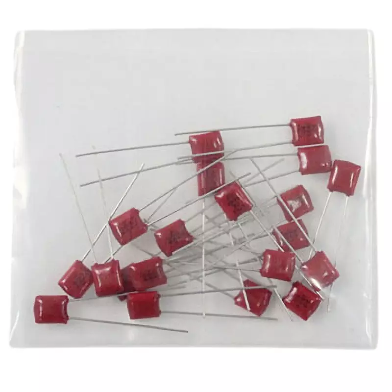 Toshin Kogyo Polypropylene Film Capacitor 100 V Rated Voltage, 2AUPZ222JE (Pack of 20)