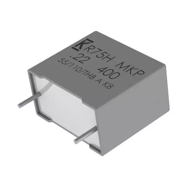 KEMET Power Film Capacitor 0.1 µF Capacitance 1.25 kV, R75RN310050H3J
