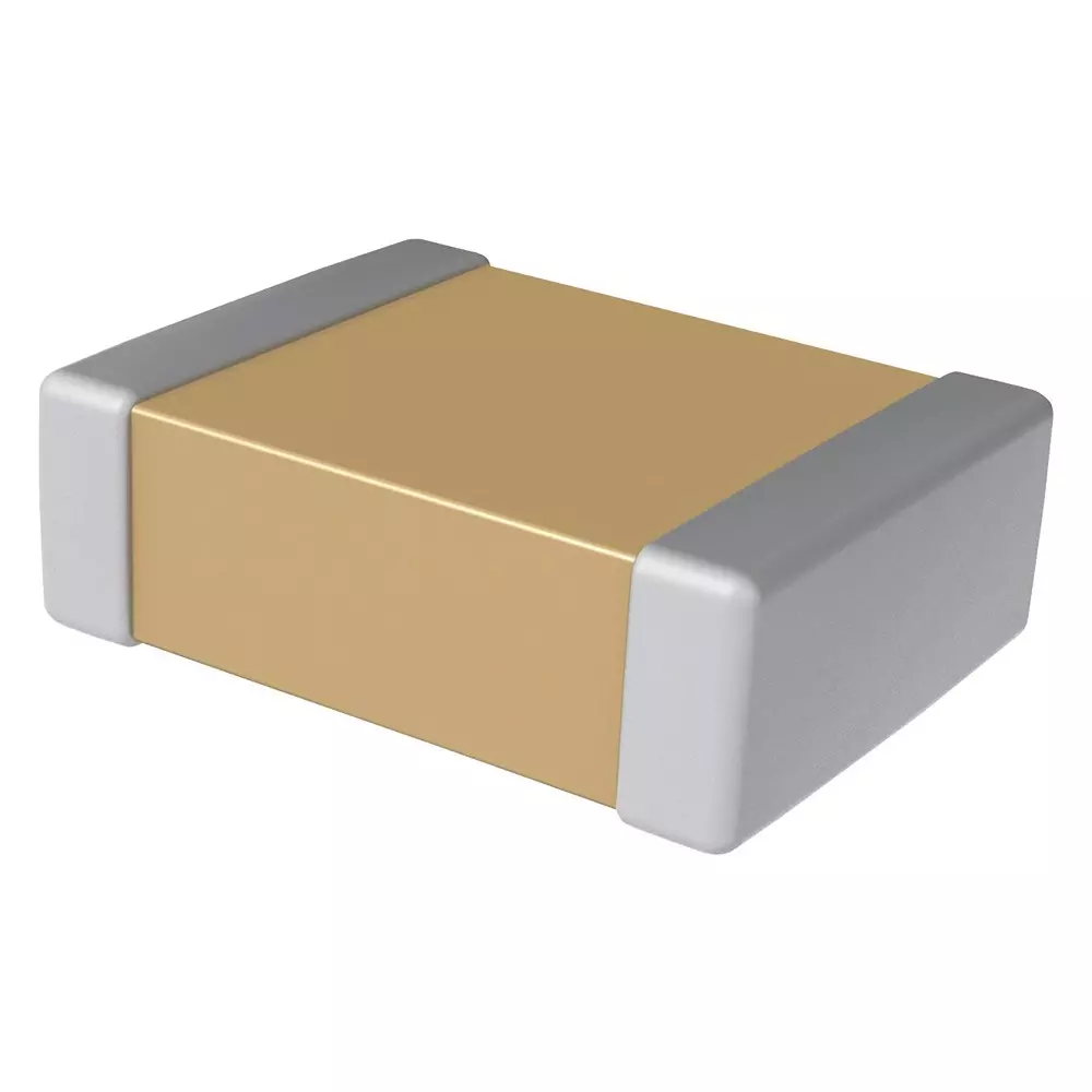 SAMSUNG ELECTRO-MECHANICS Multilayer Ceramic Capacitor 1 µF Capacitance 10 V DC, CL05A105KP5NNNC (Pack of 10)