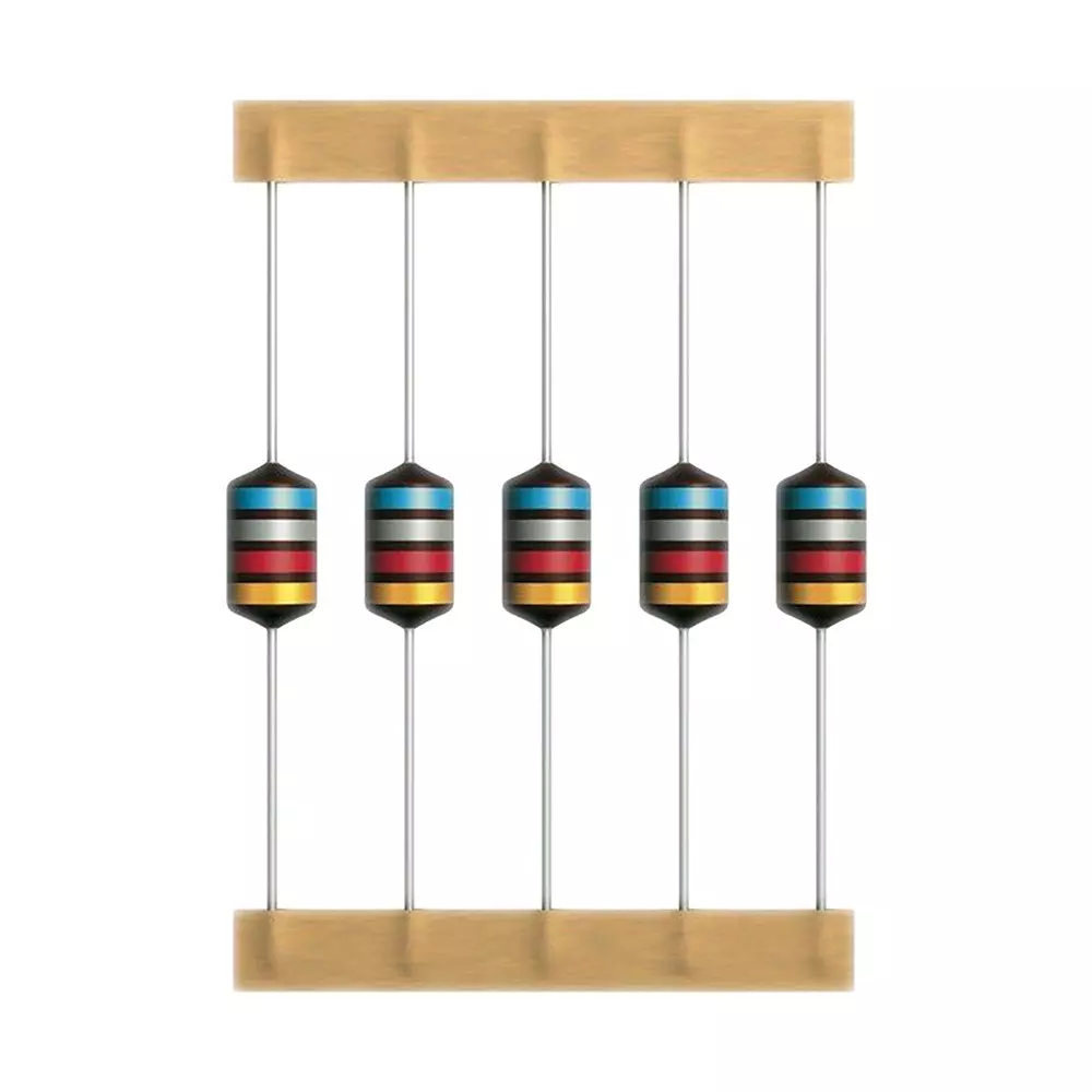 Epcos HLBC Series Ferrite Leaded Inductor 700 mΩ DC Resistance and 860 mA Current 3.5 MHz Frequency 100 μH Inductance, B82145A1104J000 (Pack of 1250)
