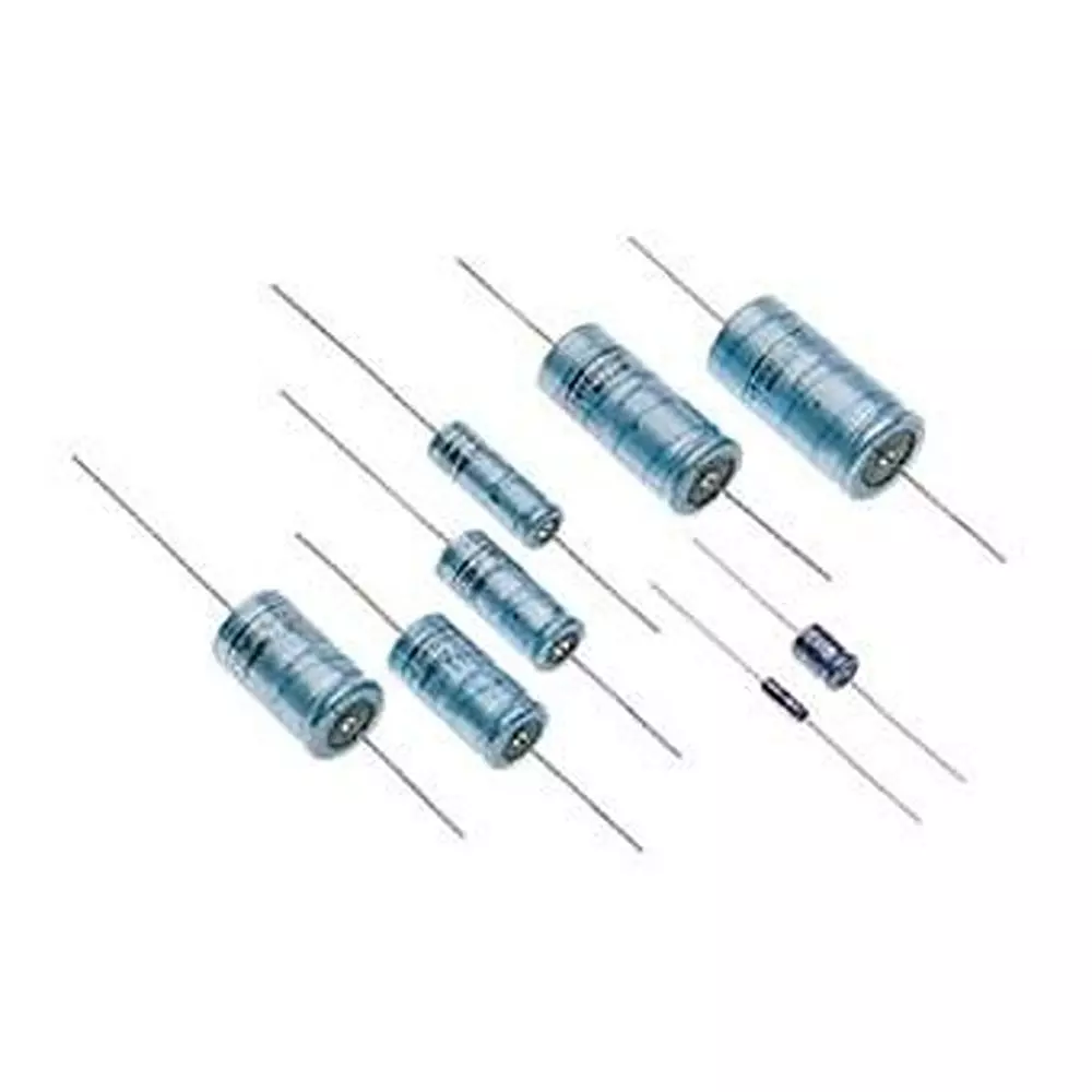 Vishay ALUMINUM ELECTROLYTIC CAPACITOR 1100UF, 50V, +75, -10%, AXIAL, 39D118G050HP6