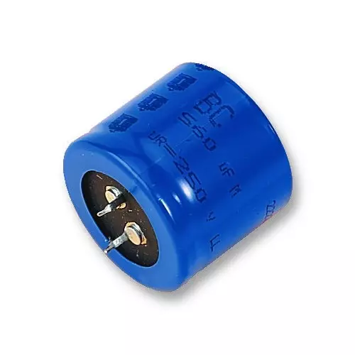 Vishay CAP, 150µF, 450V, ALU ELEC, SNAP IN, MAL215947151E3