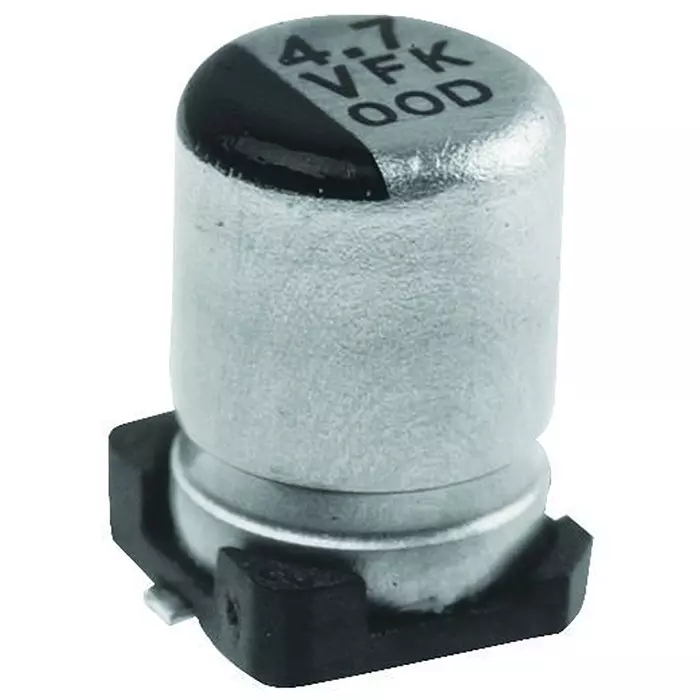 CORNELL DUBILIER Cap, 100Uf, 50V, Alu Elec, Smd, AFK107M50F24VT-F