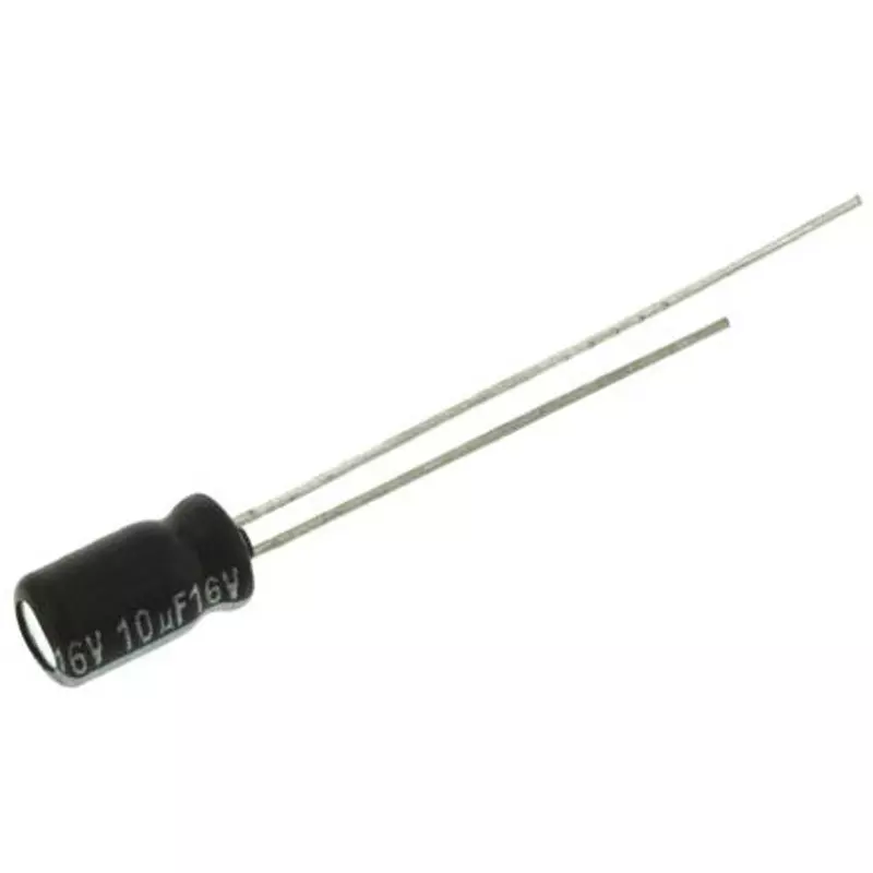Panasonic Aluminum Electrolytic Capacitor 16 DC V 10 μF Capacitance, EEAGA1C100 (Pack of 25 Pcs)