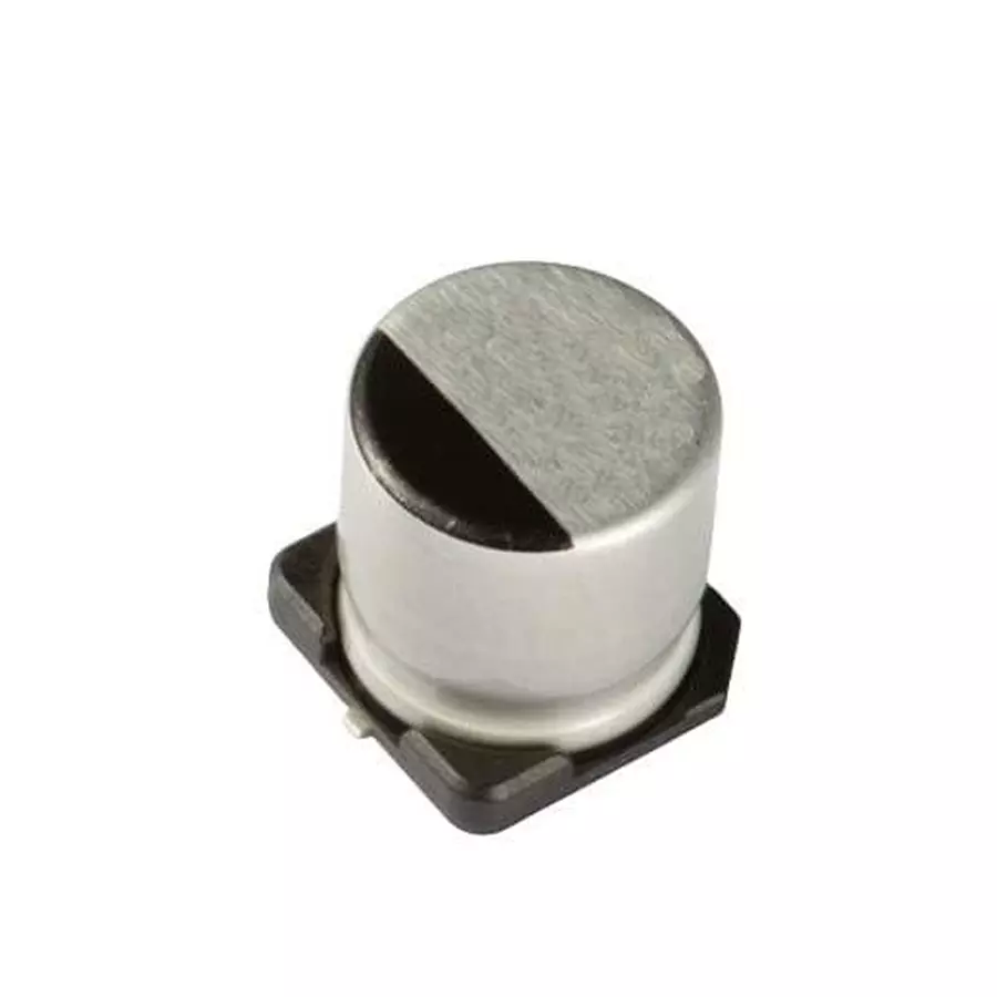 NICHICON Aluminum Hybrid Polymer Capacitor 22 uF Capacitance 80 VDC SMD/SMT Termination, 647-GYB1K220MCW1GS