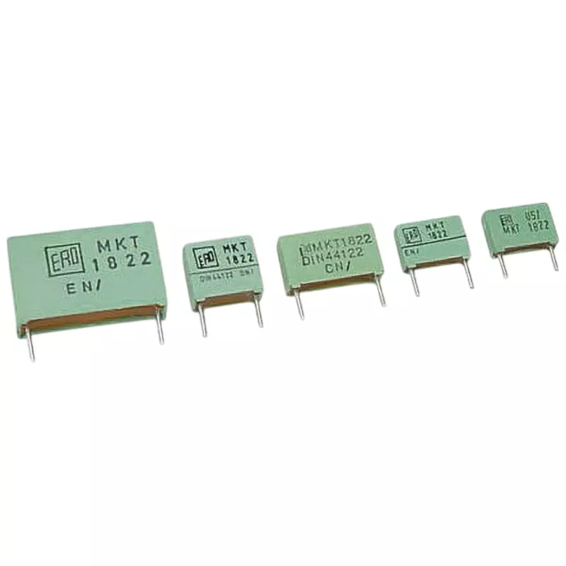 Vishay Polyester Capacitor 4.5x9.5x13 mm Dimension, MKT 1822 368-255 (Pack of 10)