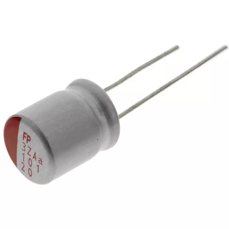 NICHICON Electrolytic Capacitor -55 to 105â„ƒ Operating Temperature Range NS Series 100 Î¼F Capacitance, RNS1D101MDN1PH (Pack of 10)