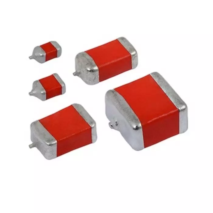Vishay Tantalum Capacitor Surface Mount 25 V DC 100 µF Capacitance, 595D107X9025R2T (Pack of 600)