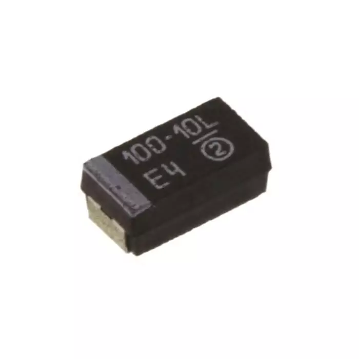 Vishay Tantalum Capacitor Surface Mount 10 V DC 100 µF Capacitance, TR3C107K010C0100 (Pack of 5)