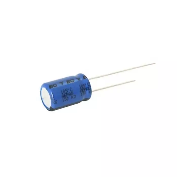 Vishay Aluminium Electrolytic Capacitor Radial, Through Hole 2200 µF 16 V DC, MAL217055222E3