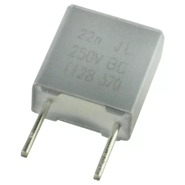 Vishay CAPACITOR POLYESTER FILM 0.022UF, 250V, 5%, RADIAL, BFC237042223