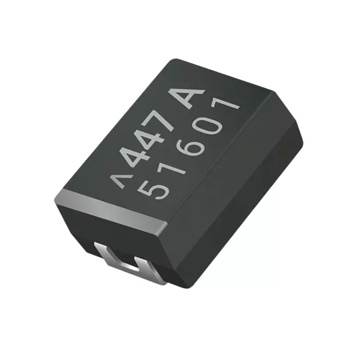 AVX Polymer Capacitor Surface Mount 16 V DC 10 µF Tantalum, TCJB106M016R0200E (Pack of 2000)
