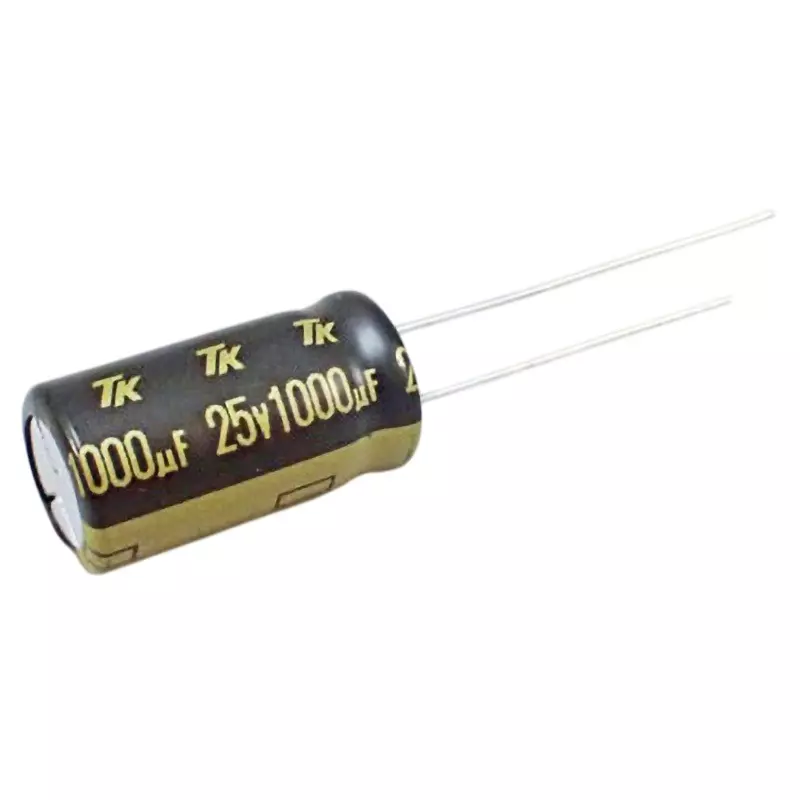 Toshin Kogyo Electrolytic Capacitor 25 V Rated Voltage, 1EUTWE102M0 (Pack of 20)