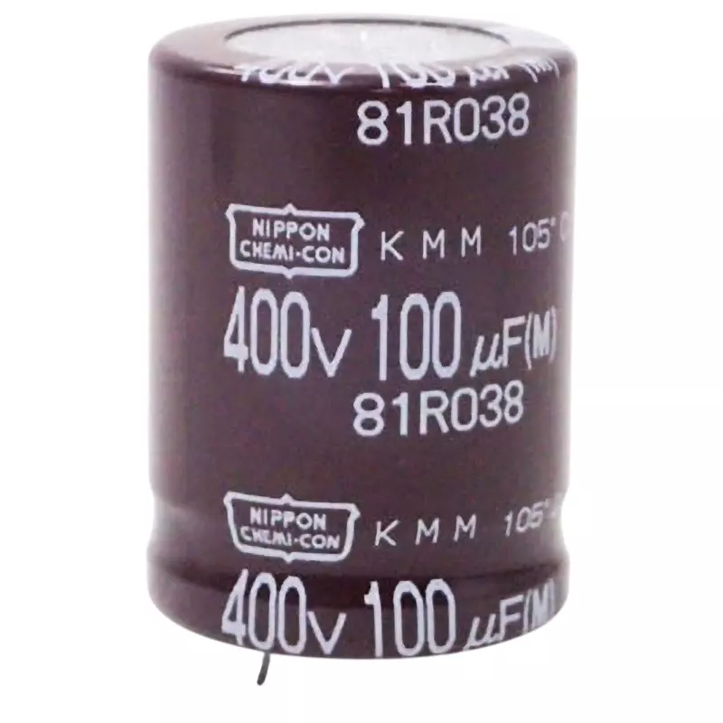 Nippon Chemi-Con Electrolytic Capacitor DC 400 V Rated Voltage, EKMM401VSN101MP30S