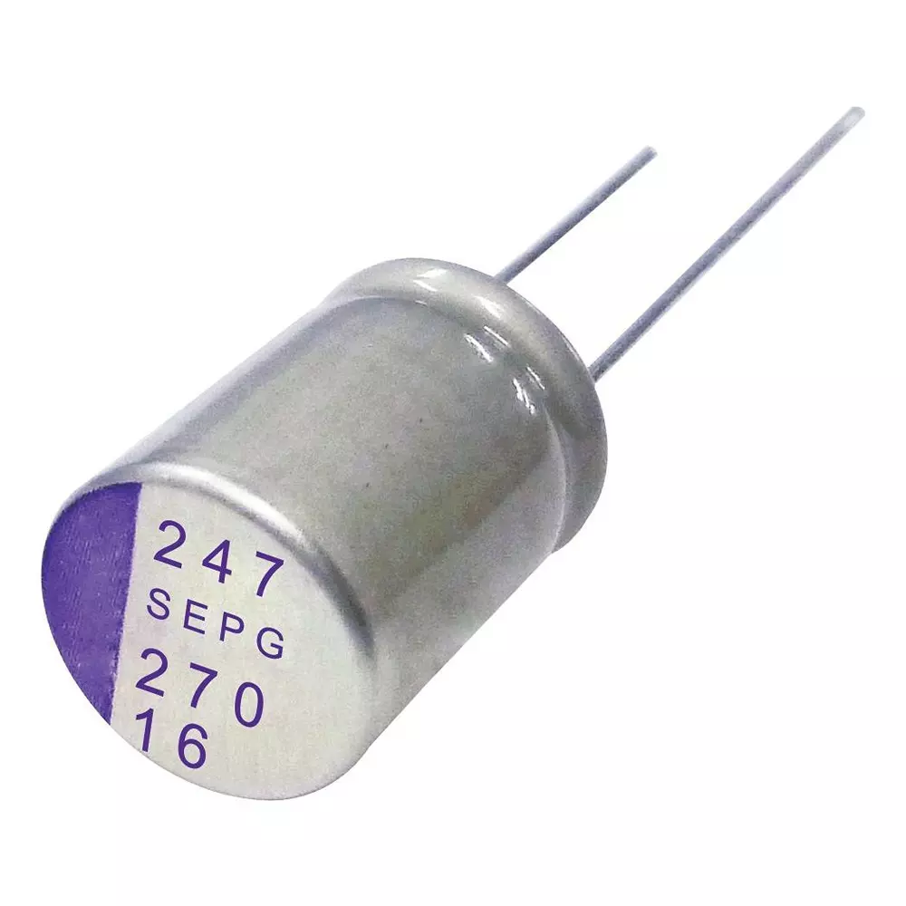 PANASONIC CAP, 270ÂµF, 16V, 16SEPG270M