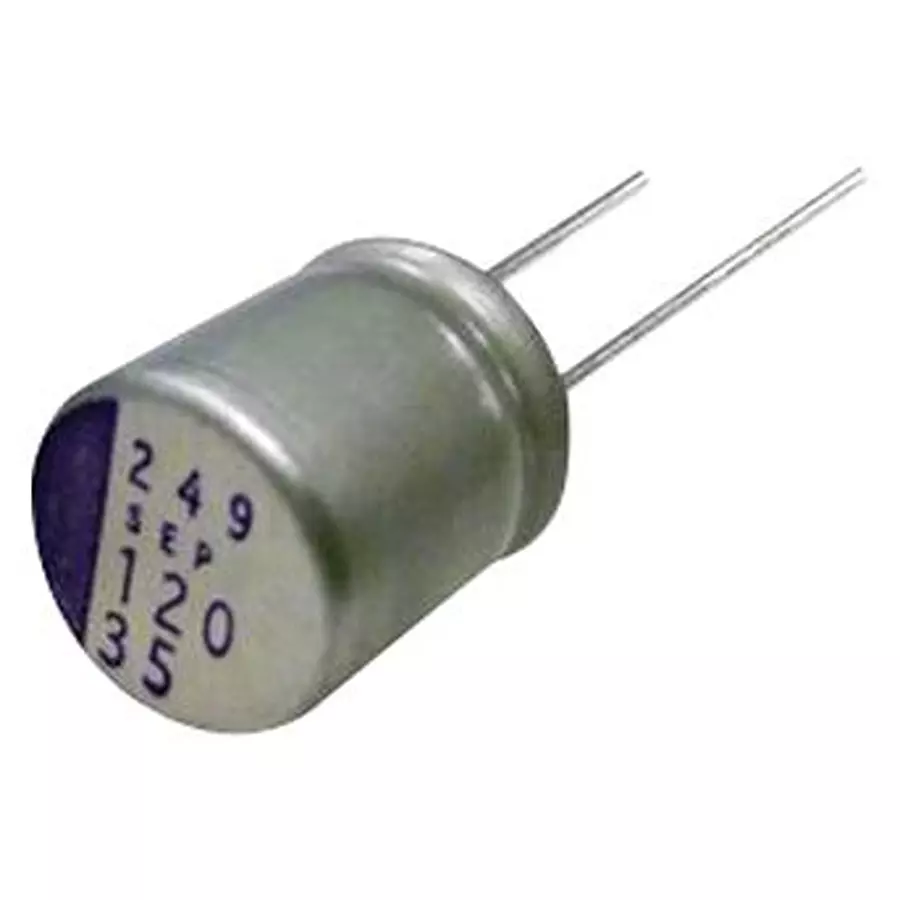 Panasonic CAP, 150µF, 4V, 20%, 4SEQP150M