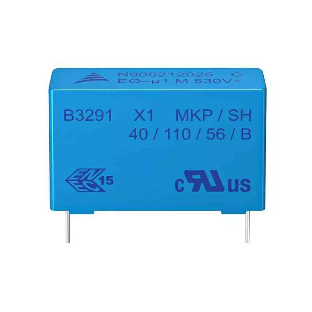 Epcos B32911 Series Polypropylene Film Capacitor 22 nF Capacitance 330 V AC, B32911B3223M (Pack of 1000)