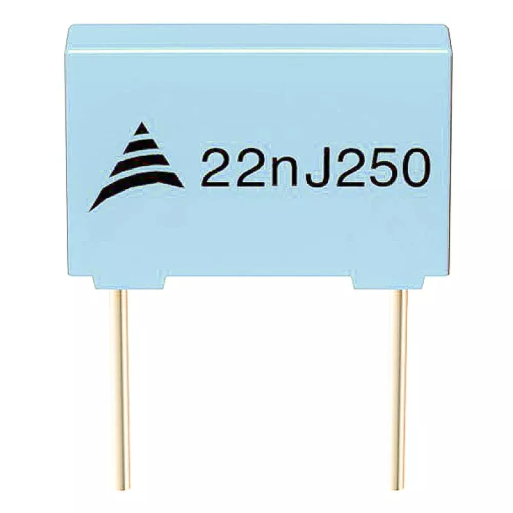Epcos B32520 Series Polyester Film Capacitor 1 µF Capacitance 63 V AC, 100 V DC, B32520C1105K (Pack of 10)