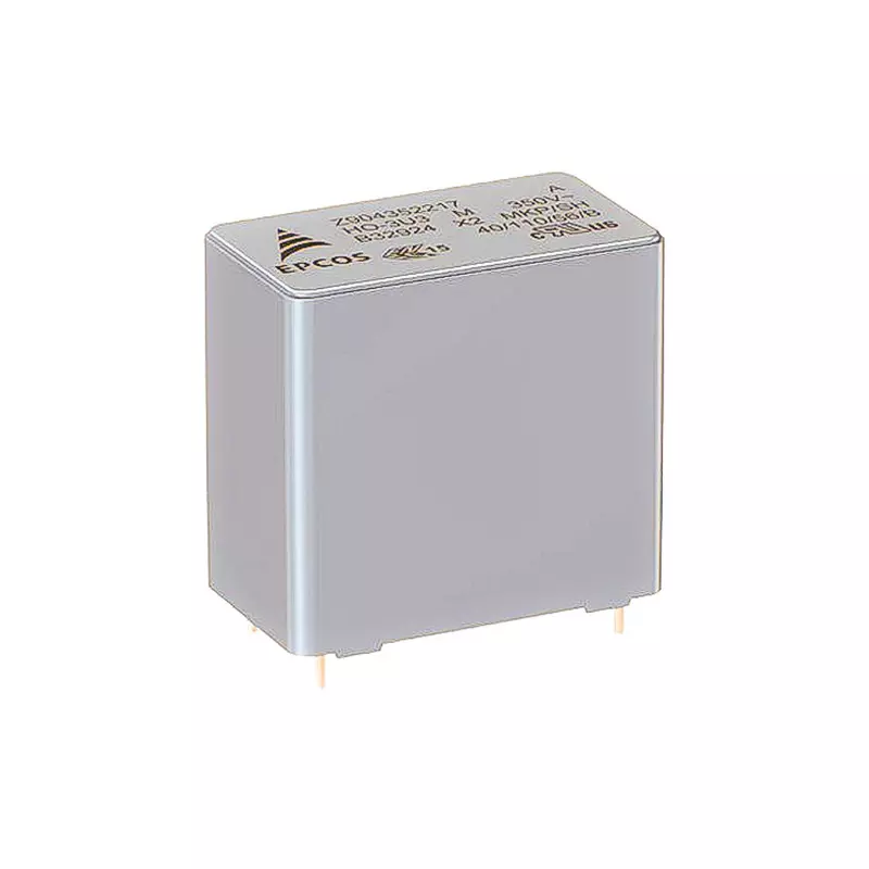 Epcos B32923 Series Polypropylene Film Capacitor 1 µF Capacitance 305 V AC, B32923H3105M (Pack of 450)