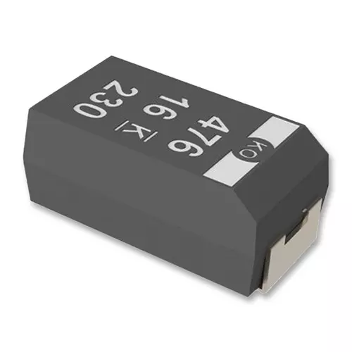 Kemet Tantalum Polymer Capacitors 18µF, 50V, 20%, T521D186M050ATE090