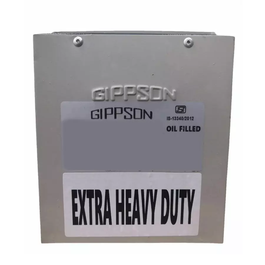 Gippson Heavy Duty Shd2 KVRS Double Can Oil Filled 20 KVAR