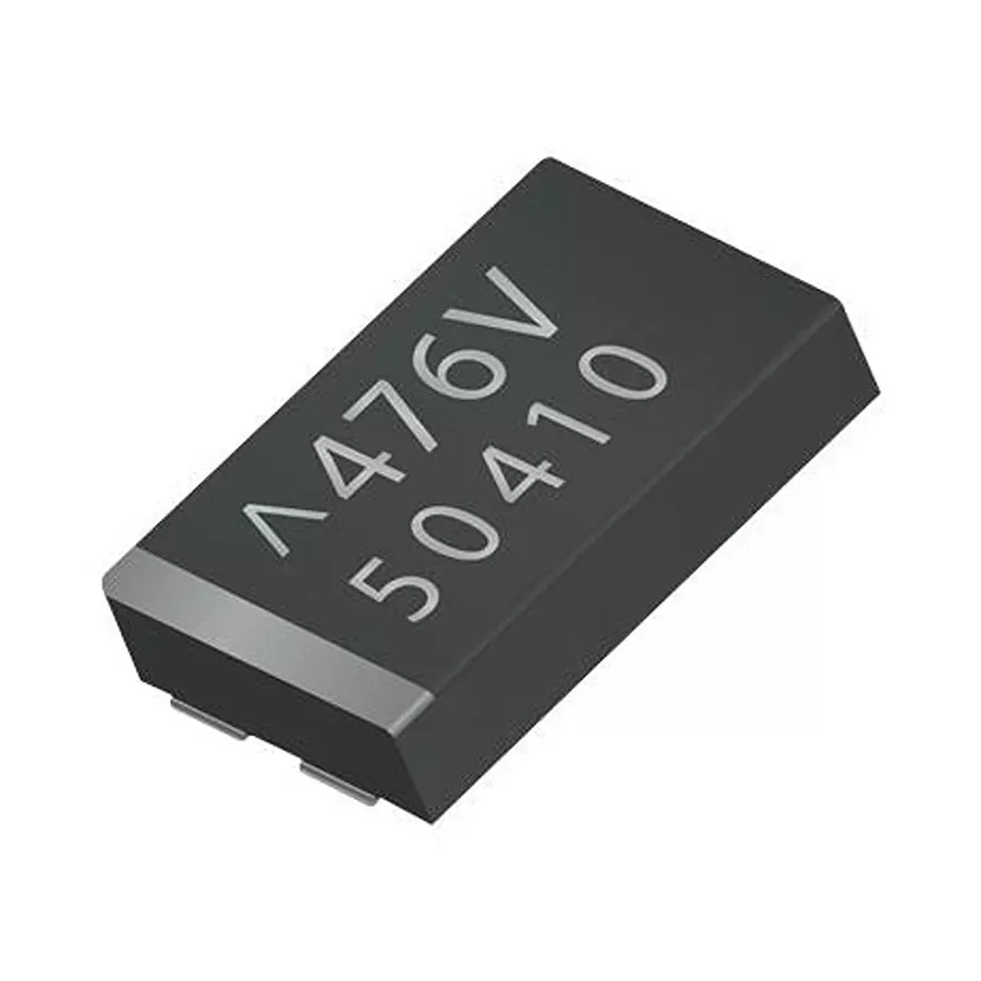 KYOCERA AVX CAP, 150UF, 6.3V, TANT, POLYMER, CASE T, TCNT157M006R0200E (Pack of 5)