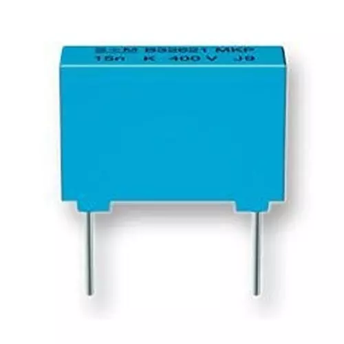 EPCOS CAP, 0.22µF, 630V, 5%, PP, B32653A6224J000 (Pack of 5)