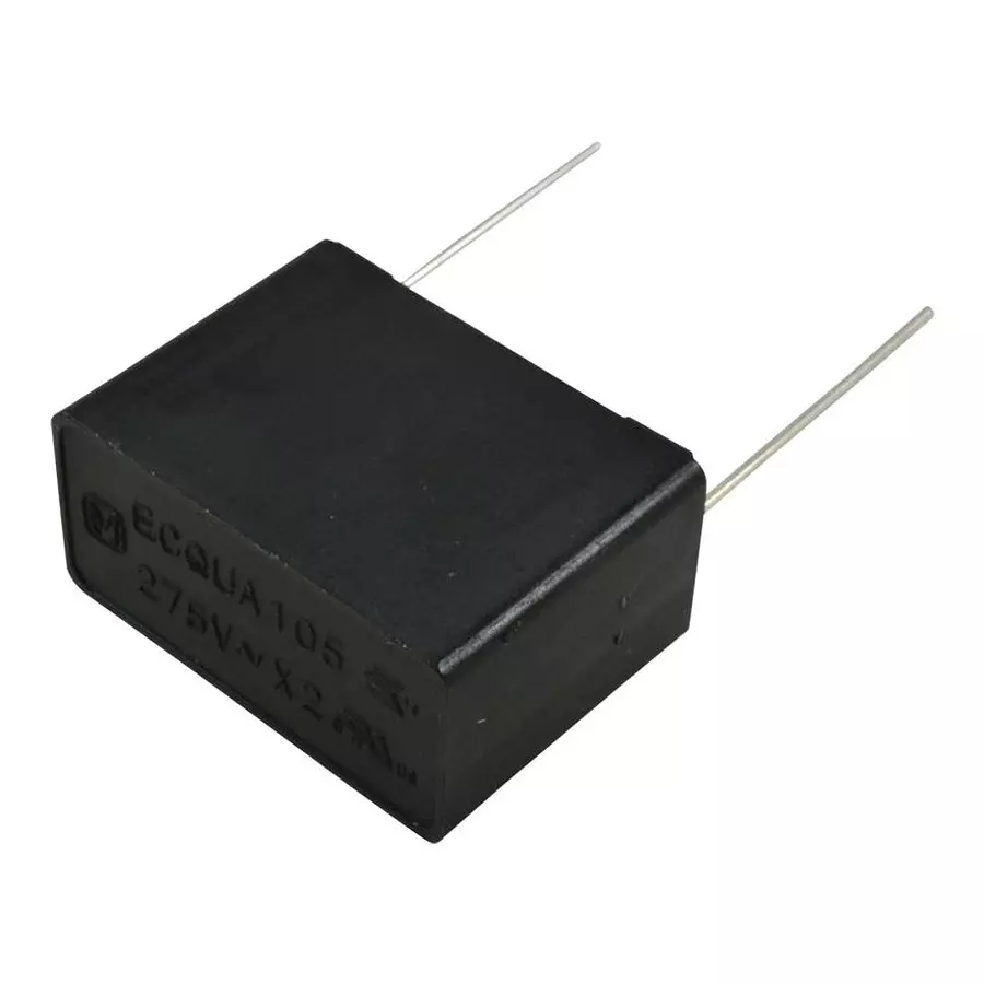 Panasonic SUPPRESSION CAP, 1UF, CLASS X2, 275V, ECQUAAF105K