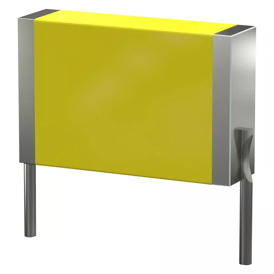 CORNELL DUBILIER Cap, 0.33Uf, 250V, Film, Radial, RA4334K250