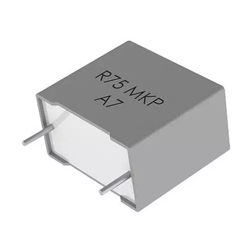Kemet Power Film Capacitors 0.022µF, 1 KV, 5%, PP, RADIAL, R75QI22204000J (Pack of 10)