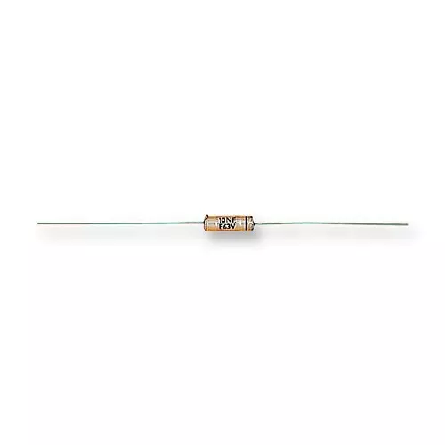 LCR COMPONENTS Cap, 0.01µf, 63V, 1%, Ps, Through Hole, FSCEX 10000PF 1%63V