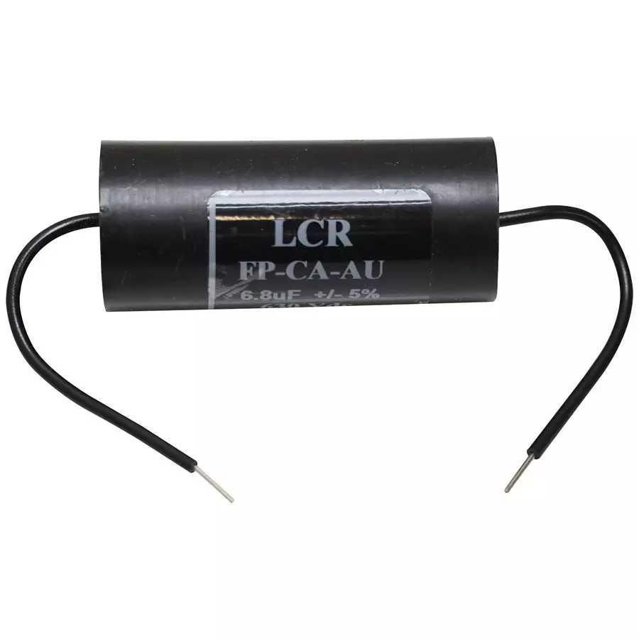 LCR COMPONENTS Cap, 6.8µf, 630V, 5%, Pp, Panel, FP-CA-6.8-AU