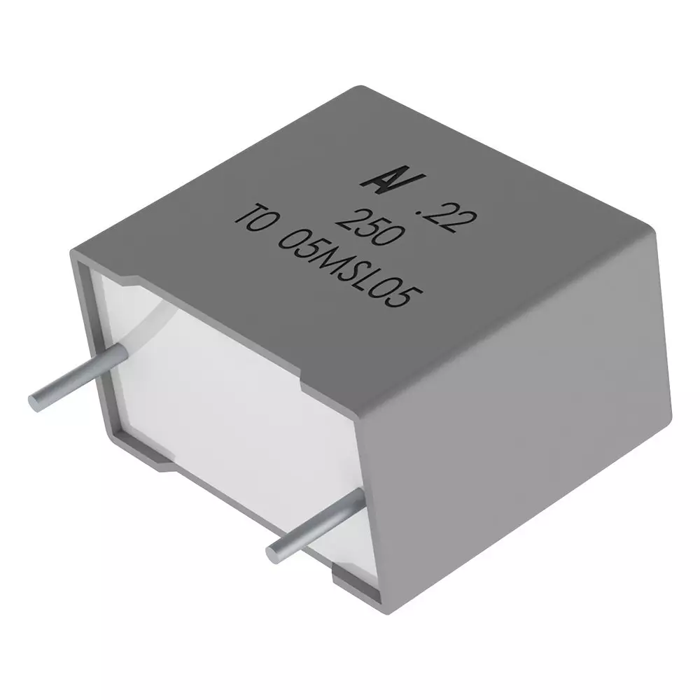 Kemet General Purpose Film Capacitors 0.1µF, 630V, 5%, PET, RADIAL, R60PI31005040J (Pack of 10)