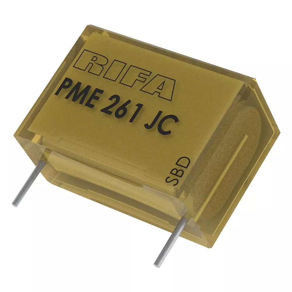 Kemet General Purpose Film Capacitors 0.1µF, 400V, 10%, PAPER, RADIAL, PME261KB6100KR30
