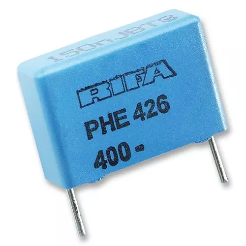 Kemet General Purpose Film Capacitors 2.2µF, 400V, 5%, PP, RADIAL, PHE426KF7220JR06L2