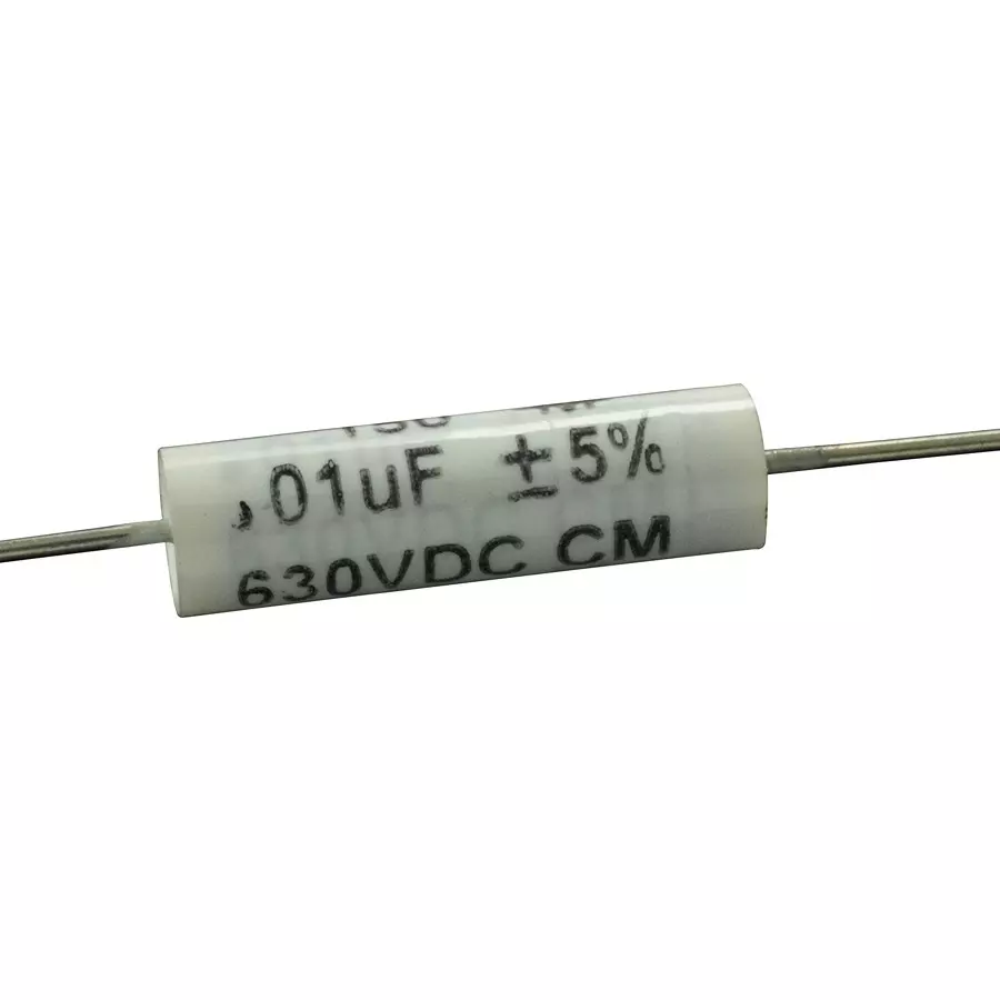 CORNELL DUBILIER Capacitor Polyester Film 0.01Uf, 630V, 5%, Axial, 150103J630BB