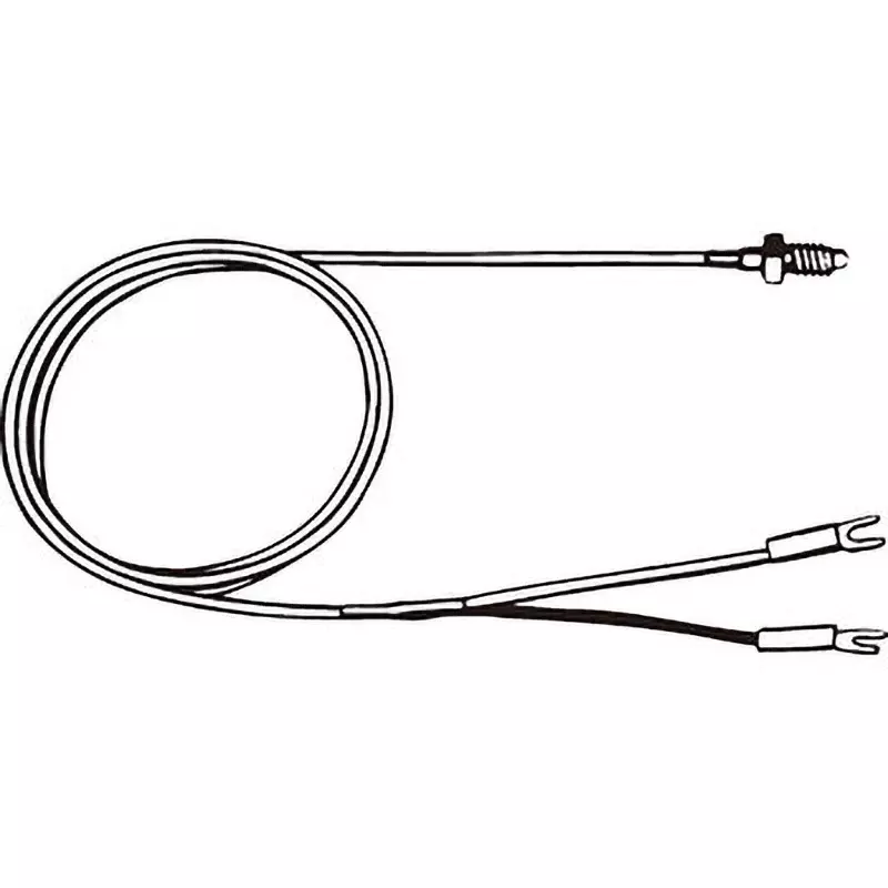 Omron Temperature Sensor Low Cost Type, E52-CA1DY W1/4 2M