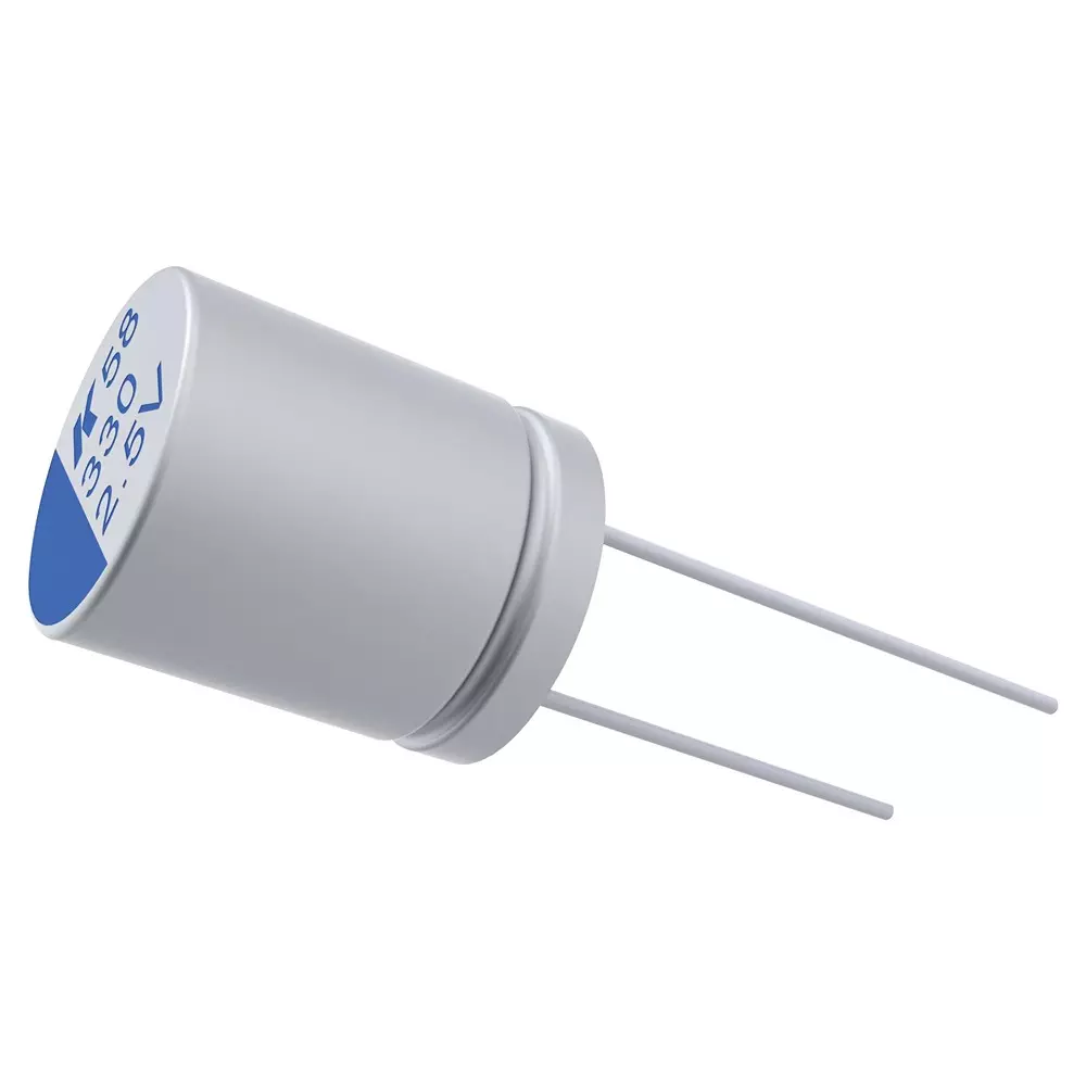 Kemet Aluminium Polymer Capacitor 470µf, 25V, 20%, A750MS477M1EAAE015