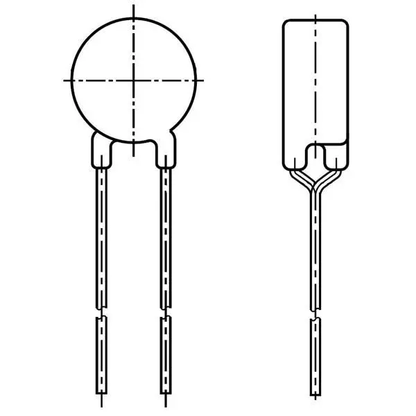 TDK PTC Thermistor PCB Mount 70 Ω Resistance, B59880C0120A070