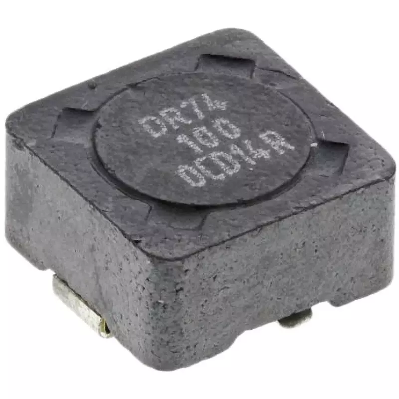 Cooper Bussmann Wirewound Inductor 7.6x4.35 mm LengthxHeight, DR74-100-R (Pack of 1100)