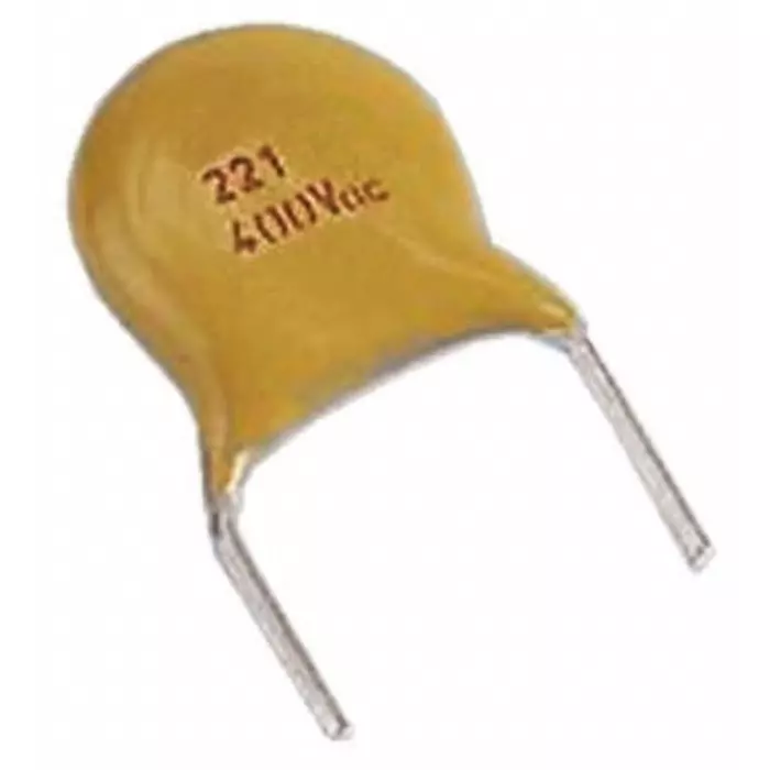 Vishay Single Layer Ceramic Capacitor 220 pF Capacitance ±10% Tolerance Through Hole Mount, F221K25S3NN63J5R (Pack of 1000)