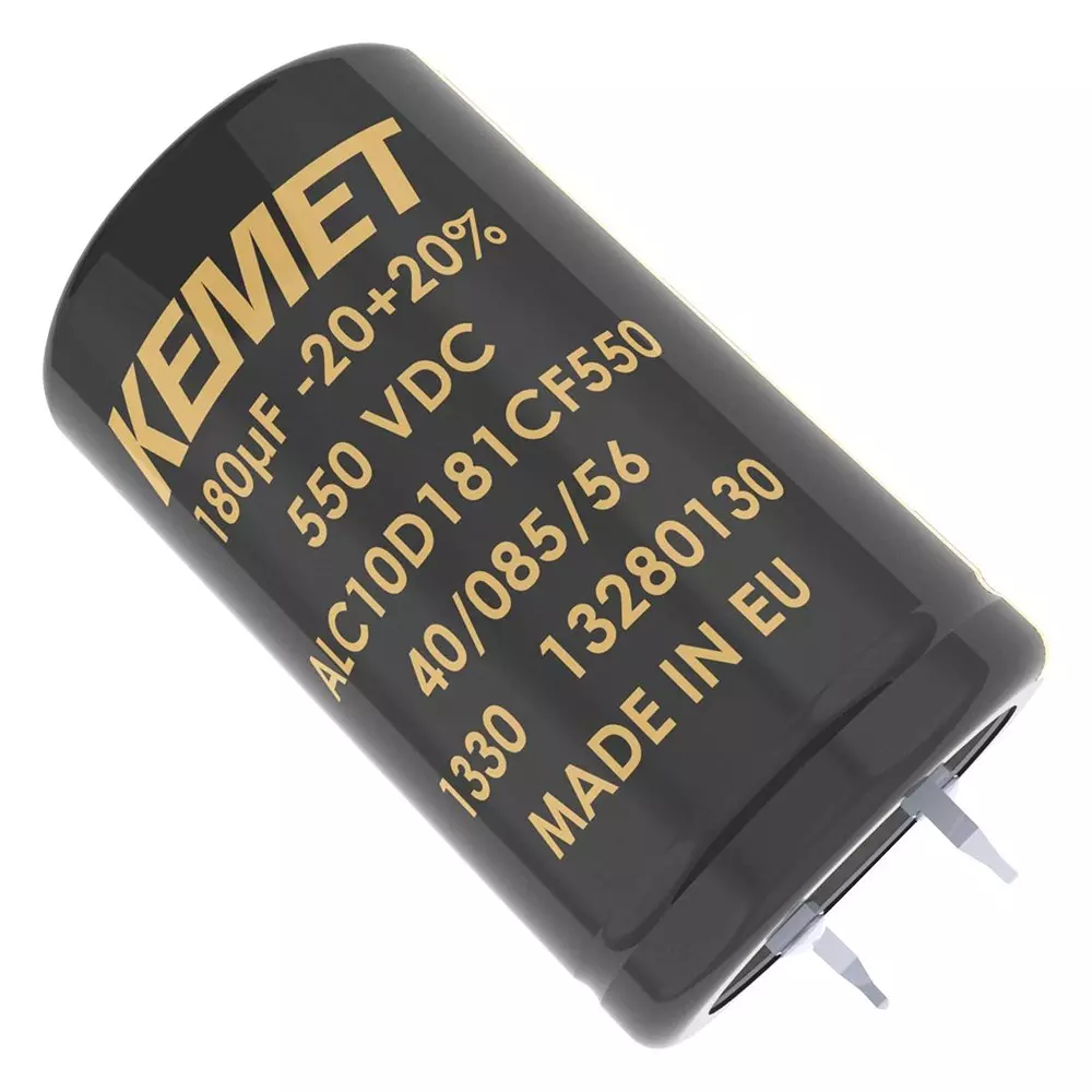 Kemet Snap In / Screw Terminal Aluminium Electrolytic Capacitor 1000µf, 450V, Alu Elec, Snap In, ALC10C102EL450