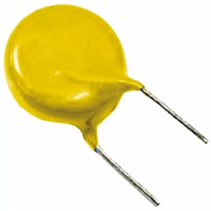 Vishay Single Layer Ceramic Capacitor 470 pF Capacitance ±10% Tolerance Through Hole Mount, VY1471K31Y5UQ6TV0 (Pack of 10)