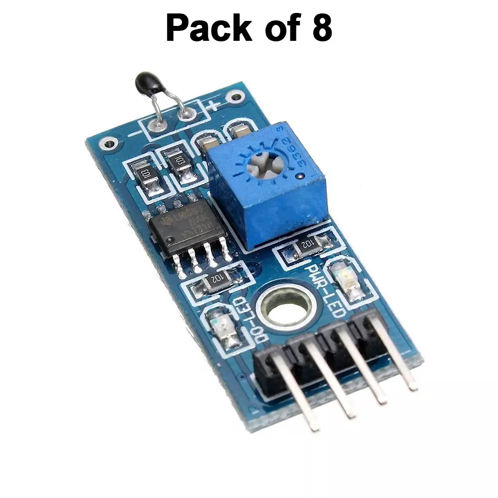 invento-thermistor-temperature-sensor-module-4-pin-33-5-v-voltage-with-bolt-hole-lm393-pack-of-8-pcs