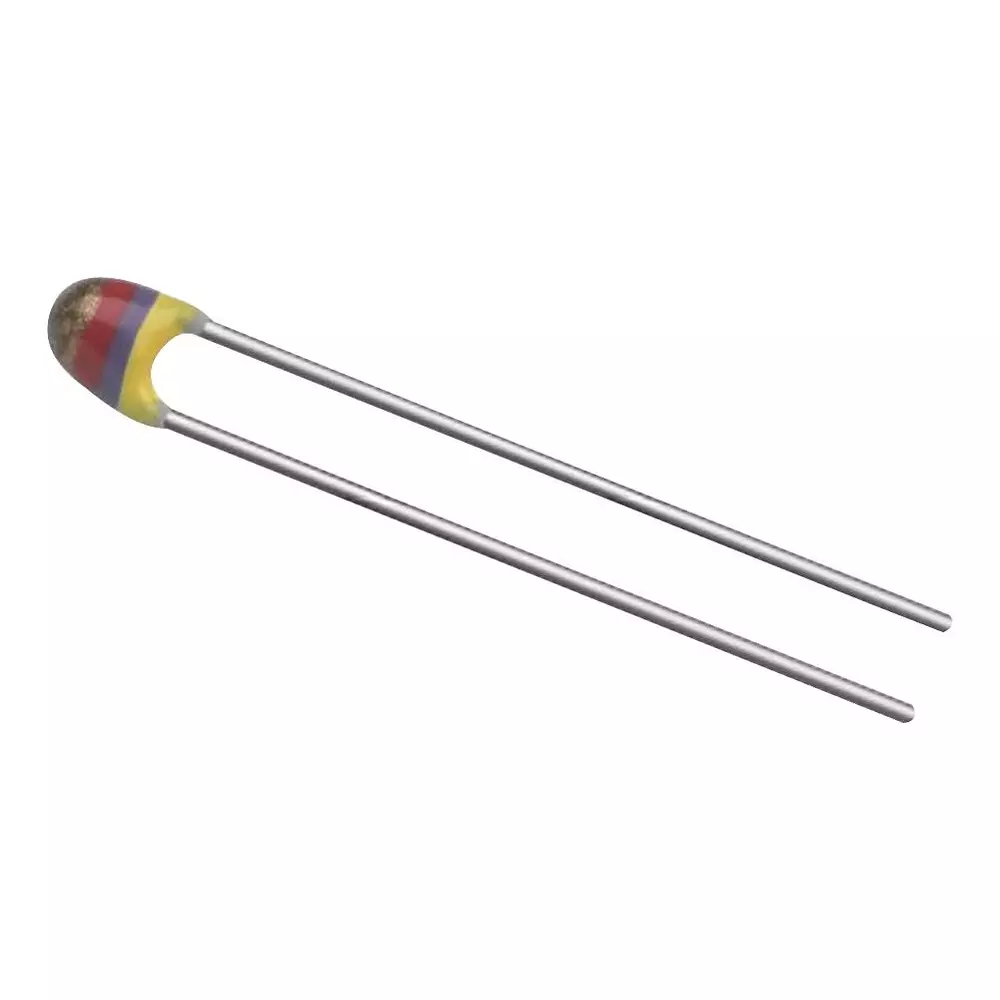 Vishay NTC Thermistor 4.7 kohm Resistance at 25°C, 3780825