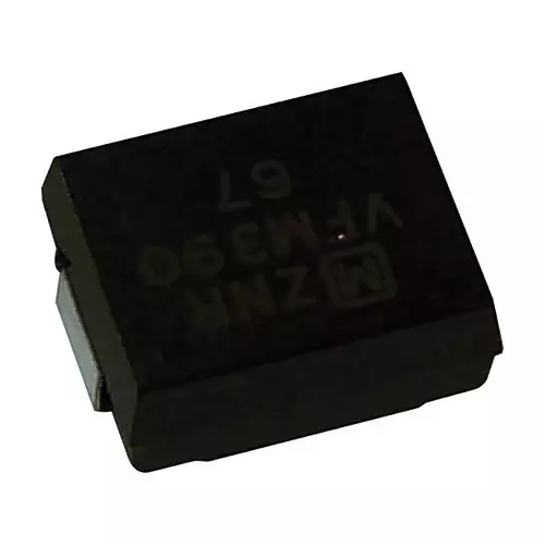 Panasonic VARISTOR, SMD, 39V, ERZVF2M390 (Pack of 5)